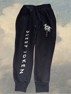 Sleep Token Teeth of God Tour Shaka Wear Joggers - Black